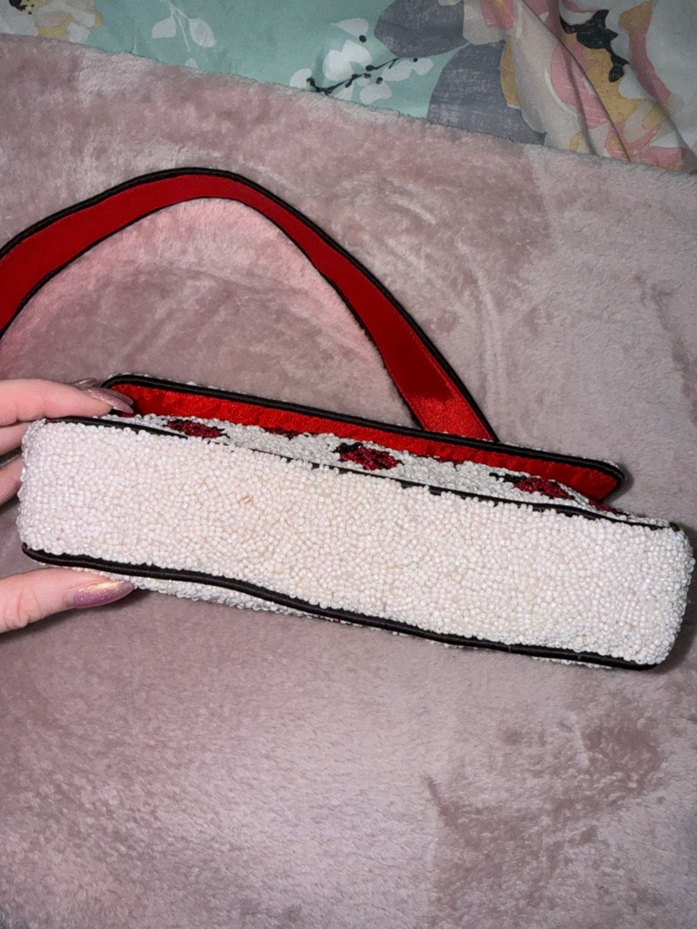 Viral beaded bag ladybugs NWT - Picture 8 of 13